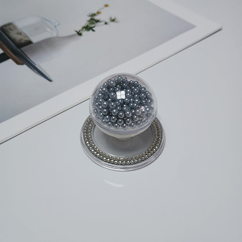 Dekorativer Beaded Kosmetikspiegel Karnz