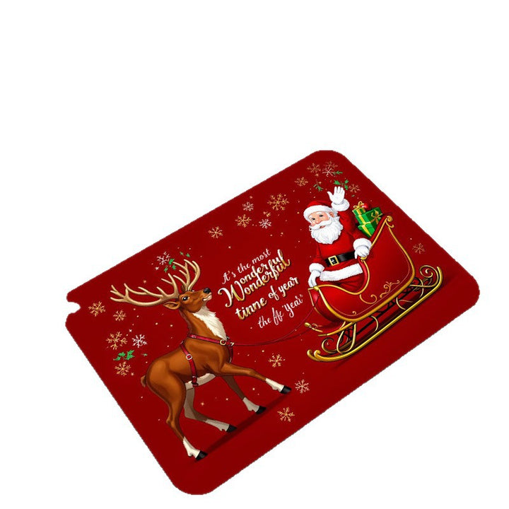 Weihnachtsindexierte dekorative Teppich Karnz