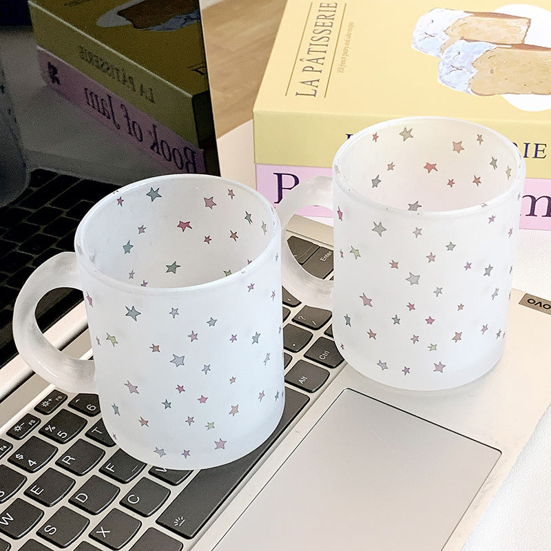 Hochwertige Keramiktasse mit Funkelndem Sternendesign Karnz