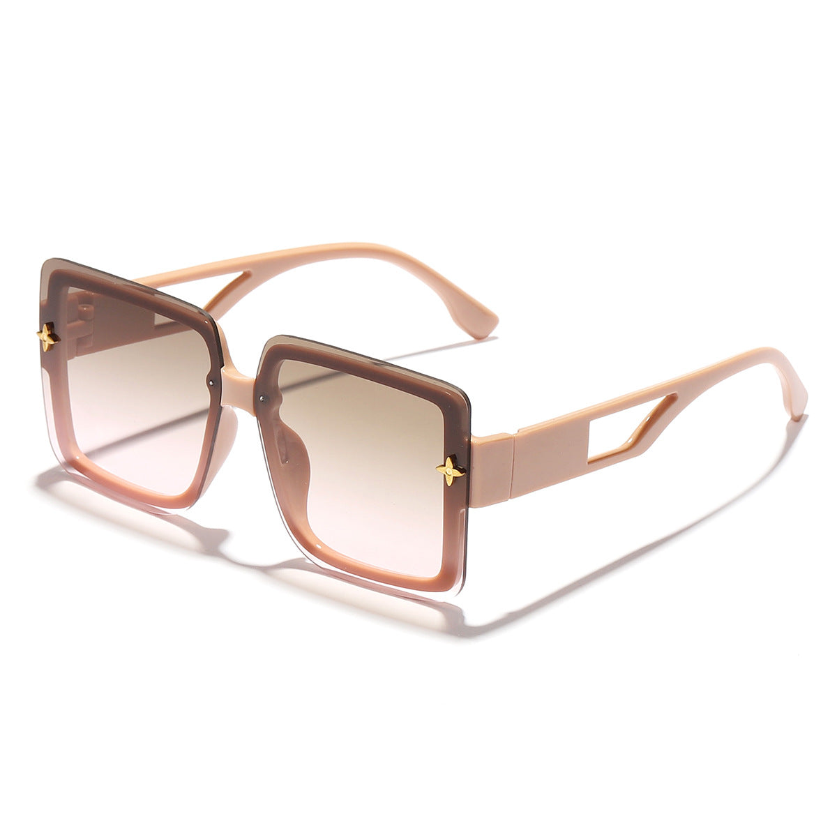 Damen modische quadratische Sonnenbrille mit elegantem Rahmen Karnz