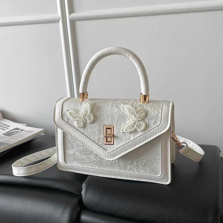Elegante bestickte Handtasche