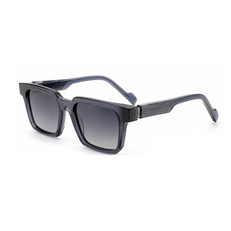 Damen modische quadratische Sonnenbrille mit breitem Rahmen Karnz