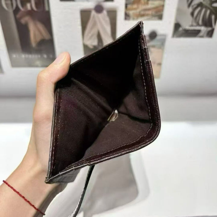 Minimalistischer Lederkartenhalter