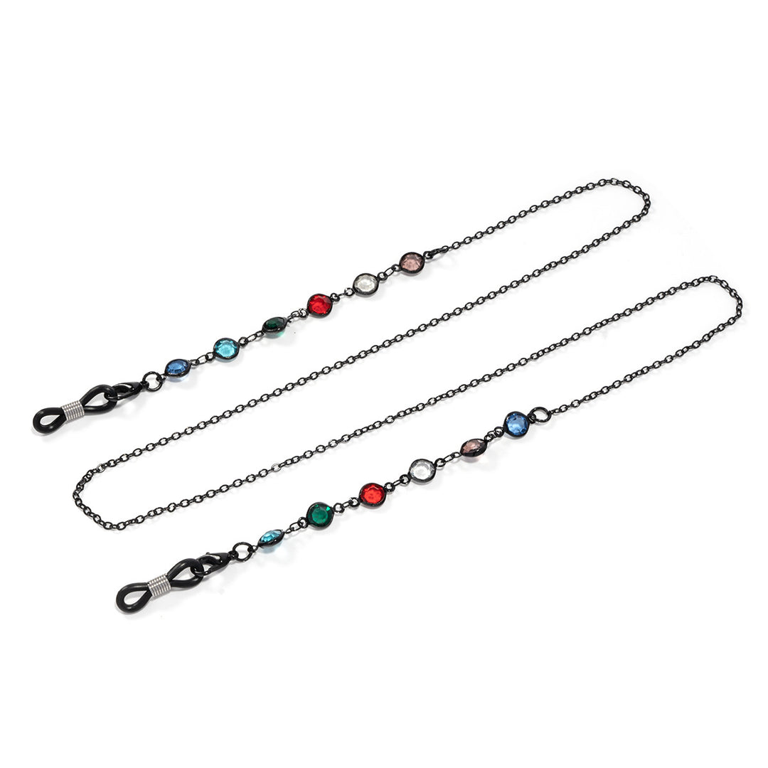 Künstlerische mit Kristallen verbesserte Brillen Kette Karnz