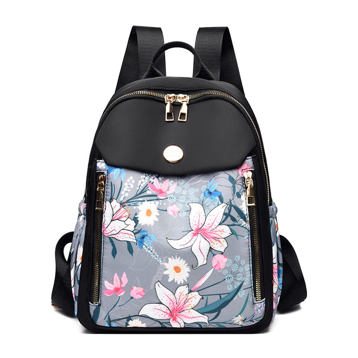 Blumenmuster Rucksack Karnz