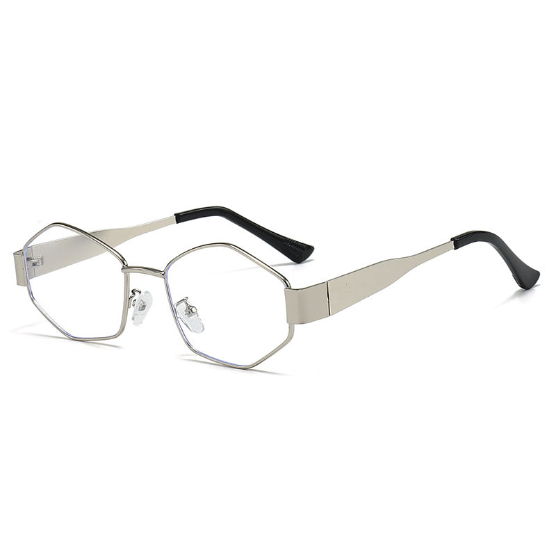 Damen modische Sonnenbrille im eleganten Sechseck-Design Karnz