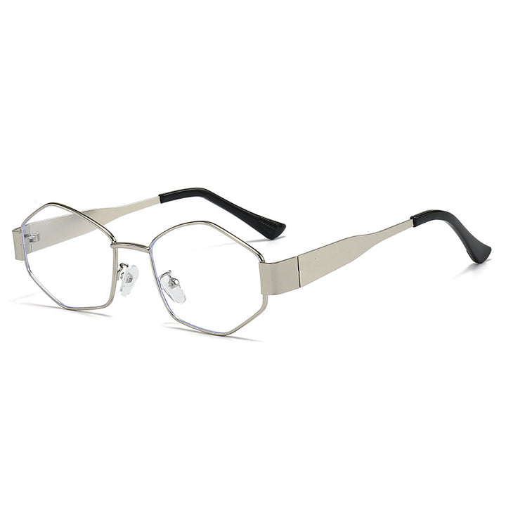 Damen modische Sonnenbrille im eleganten Sechseck-Design Karnz