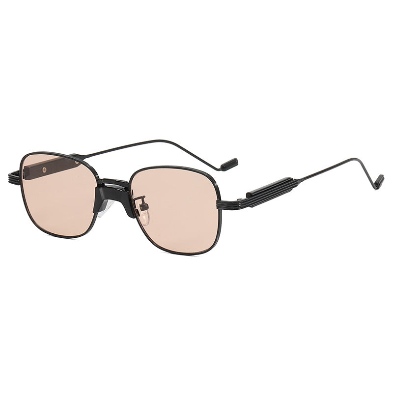 Modische Retro-Sonnenbrille mit Eckigem Rahmen Karnz