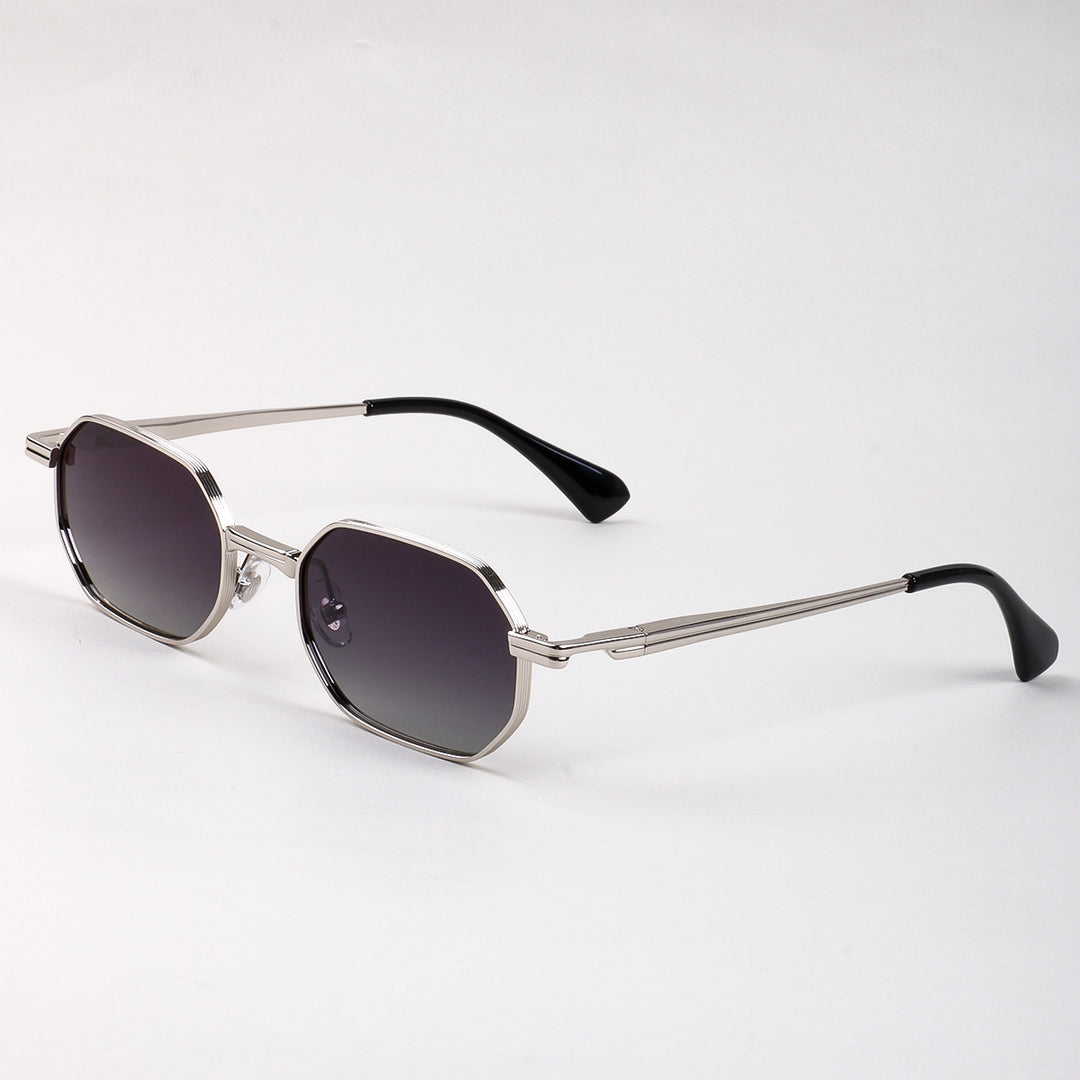 Damen Design Sonnenbrille im modernen, achteckigen Stil Karnz