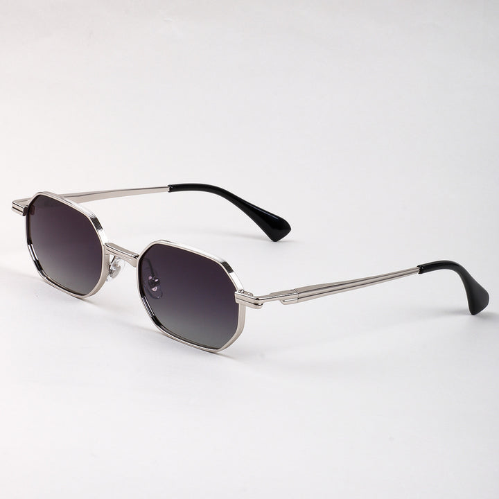 Damen Design Sonnenbrille im modernen, achteckigen Stil Karnz