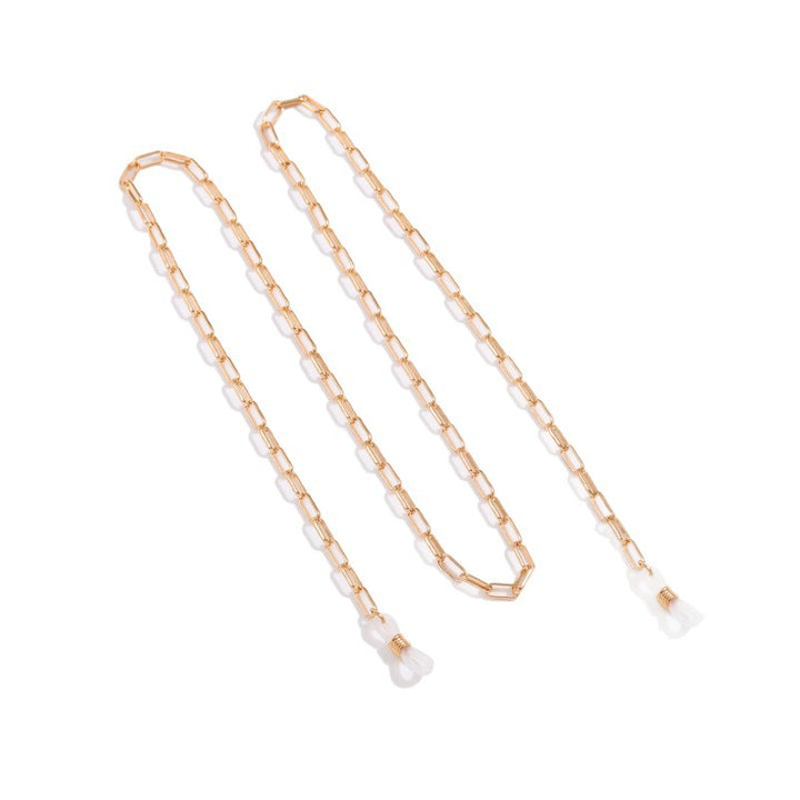 Elegante Perlen Brillenhalter Kette Karnz