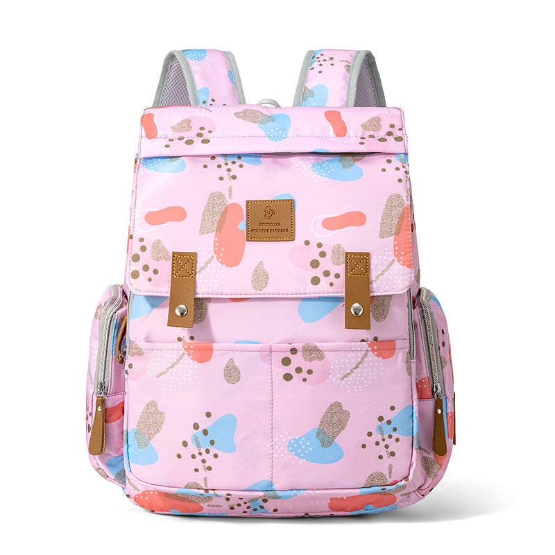 Verspielter Muster Multi-Fach Rucksack Karnz