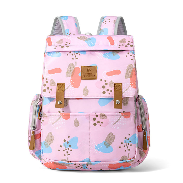 Verspielter Muster Multi-Fach Rucksack Karnz