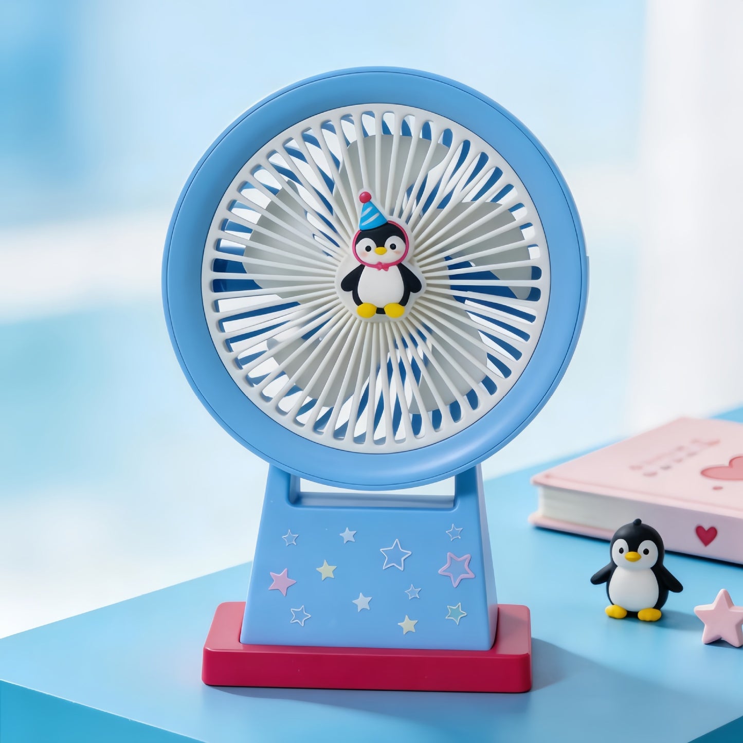 Damen Lustiger Tischventilator im kreativen Tierdesign Karnz
