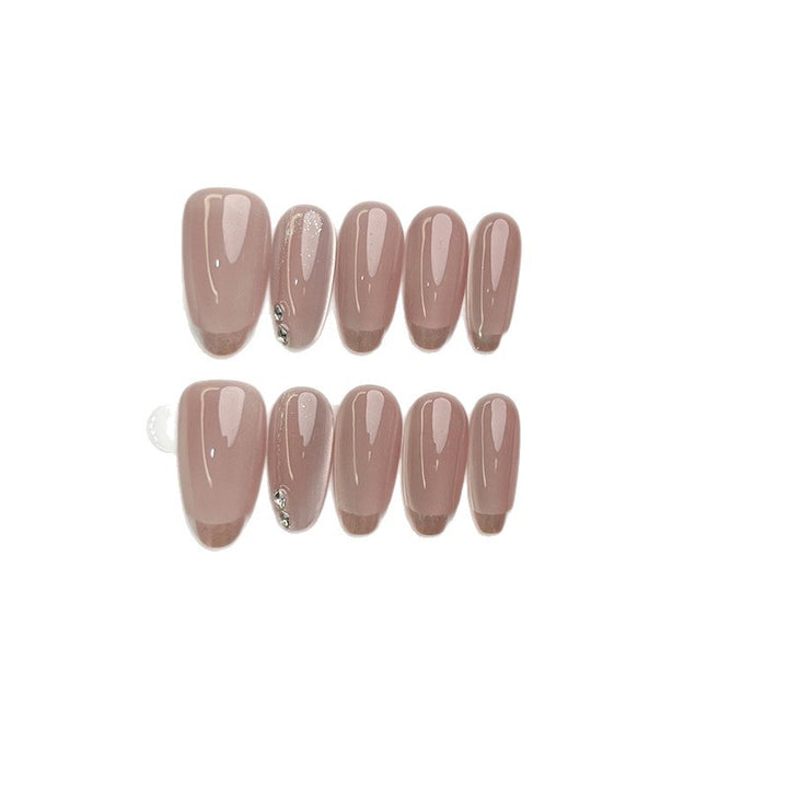 Luxuriöses Press-On-Nagelspitzen-Set