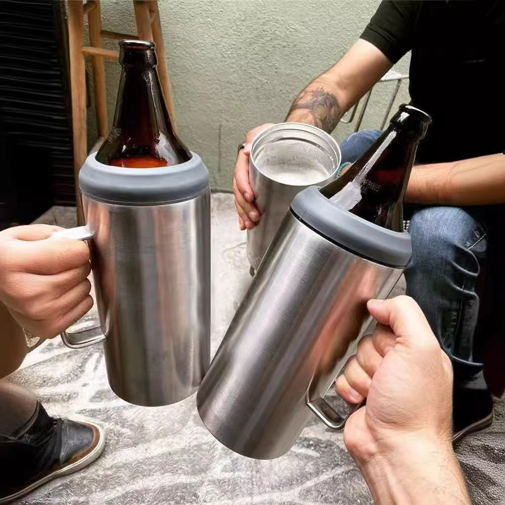 Herren Isolierbecher mit ergonomischem Griff Karnz