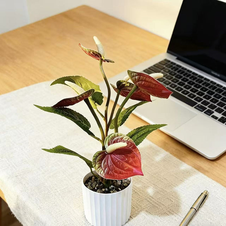 Künstliche Orchideenpflanzenarrangement 1790480743 Wohnkultur