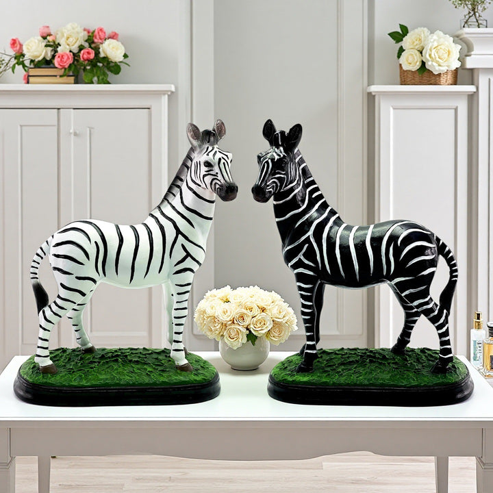 Dekorative Zebrafigur Karnz