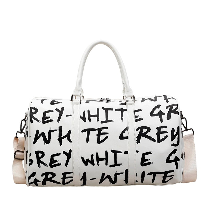 Stylischer Grafikdruck Duffelbag Karnz
