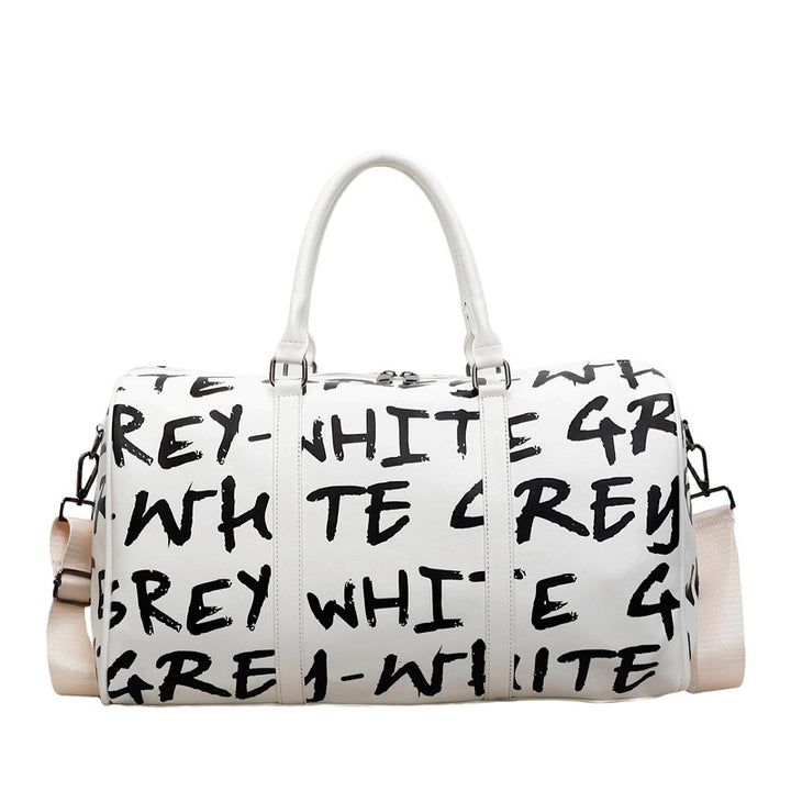 Stylischer Grafikdruck Duffelbag Karnz
