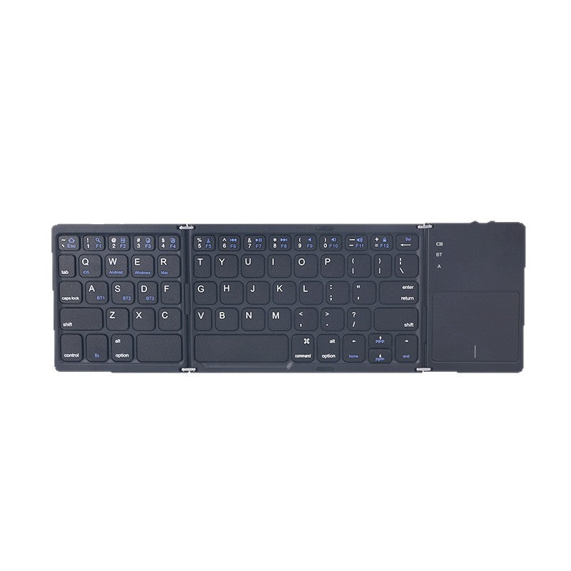Ultra-slim faltbare Bluetooth-Tastatur mit Touchpad Karnz