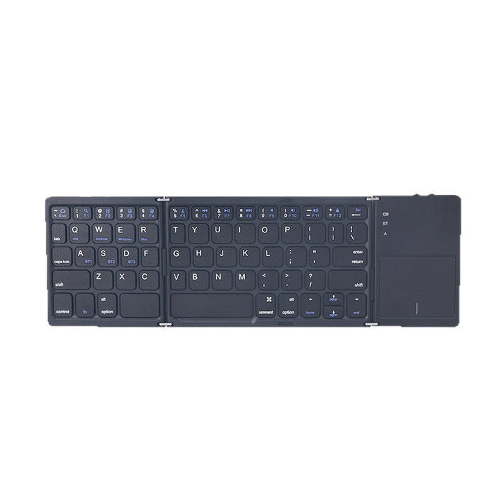 Ultra-slim faltbare Bluetooth-Tastatur mit Touchpad Karnz