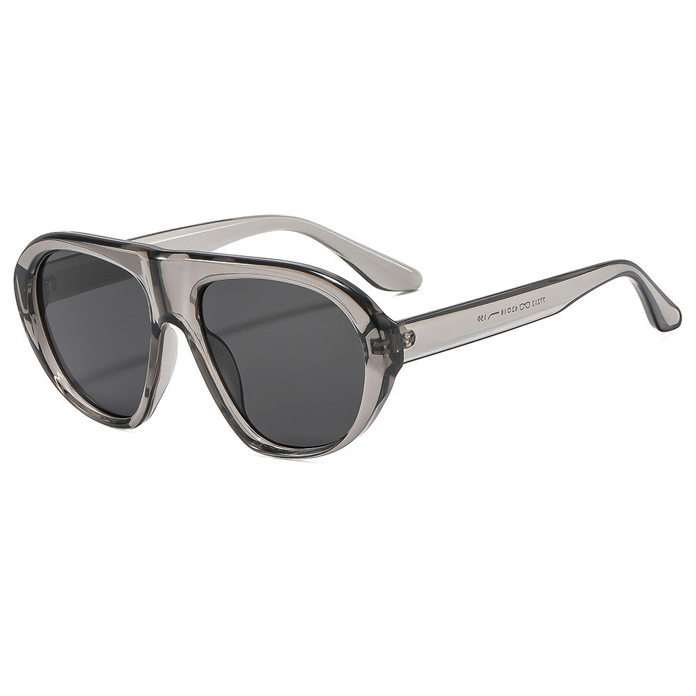 Damen modische Brille mit großem Rahmen und stylischem Design Karnz