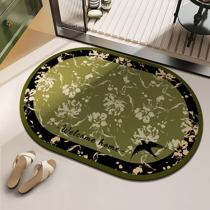 Elegante Badezimmermatte