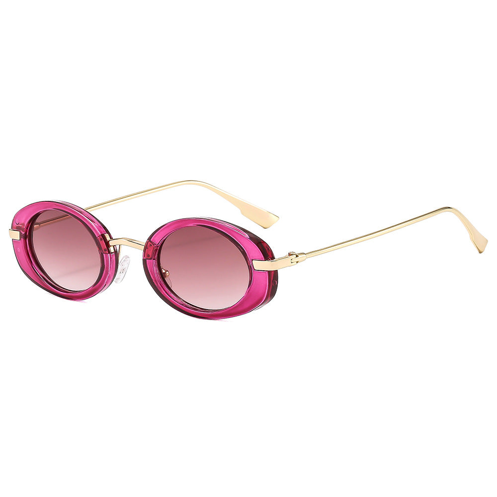 Damen modische Sonnenbrille im avantgardistischen Design Karnz
