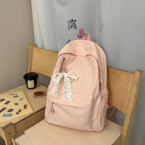 Süßer Schleifen-Detail Rucksack