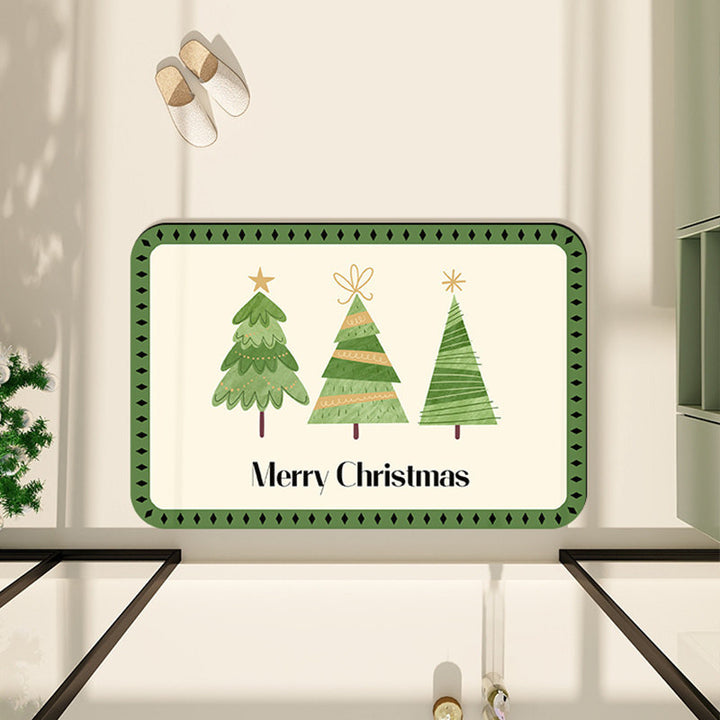 Weihnachtlich dekorative Matte
