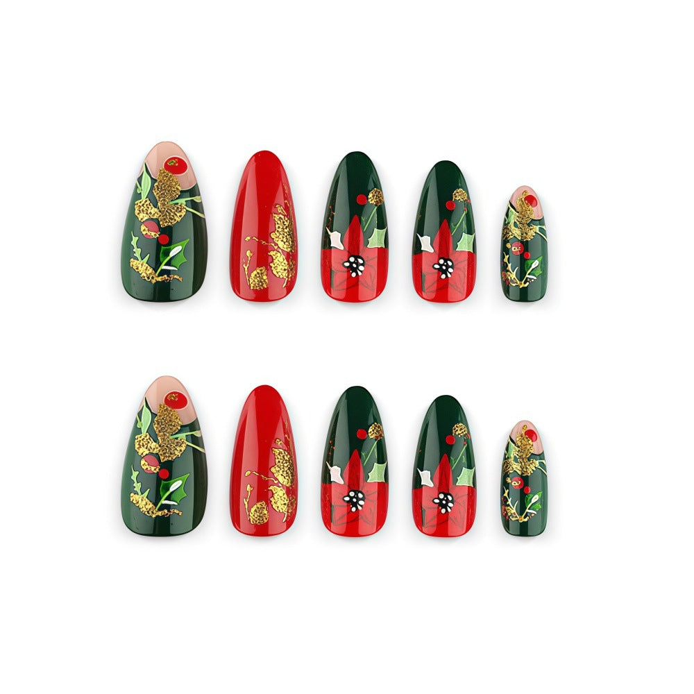 Kunstnagelset mit Festlichem Design Karnz