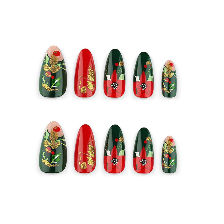 Kunstnagelset mit Festlichem Design Karnz