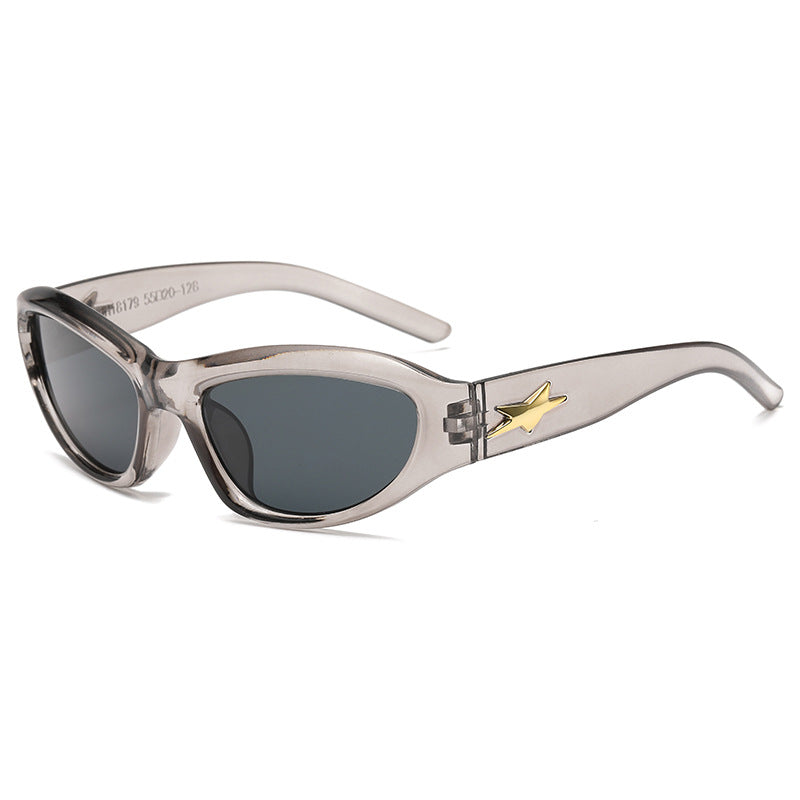 Damen modische Sonnenbrille mit stylischem Cat-Eye Design Karnz