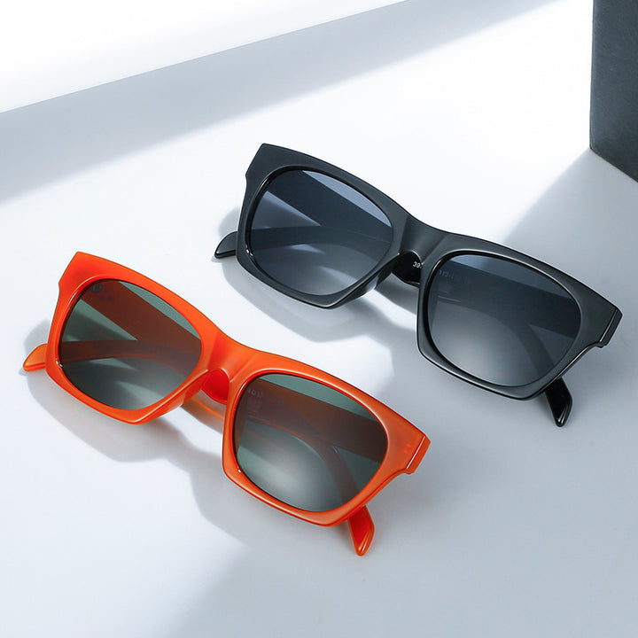 Retro-inspirierte dicke Sonnenbrille Karnz