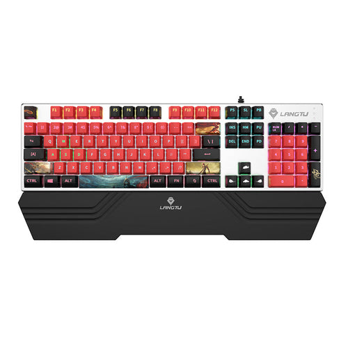 Ergonomische RGB Mechanische Gaming-Tastatur Karnz