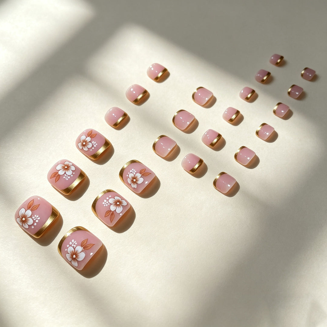 Dekorative Florale Nagelkunst Tipps Karnz