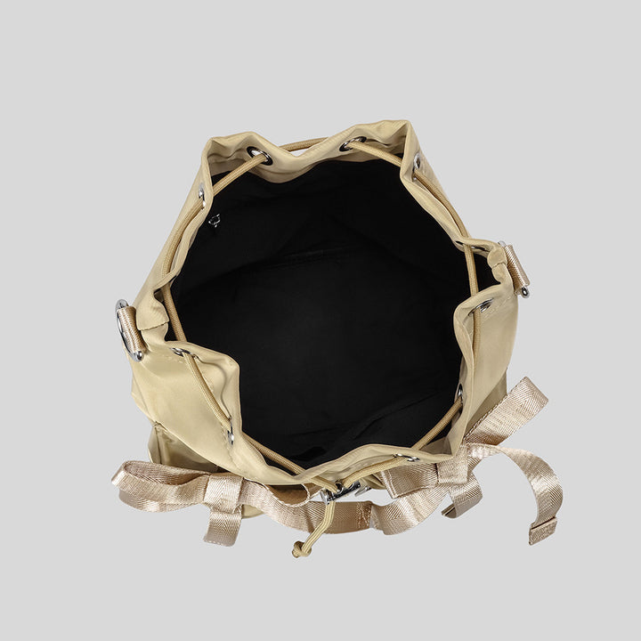 Stylische Freizeit Kordelzug Eimer Tasche