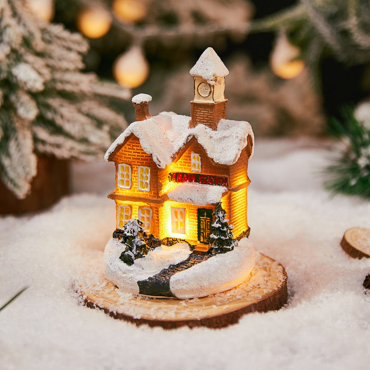 Beleuchtete Weihnachtsdekorationsfigur Karnz