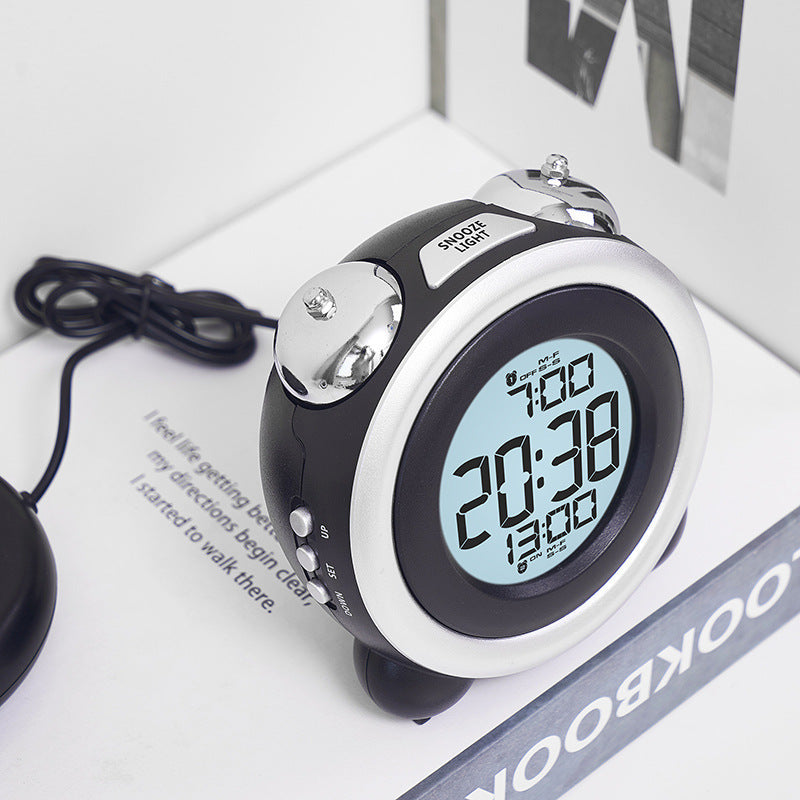 Digitaler Wecker mit Dual Alarm- und Temperaturanzeige Karnz