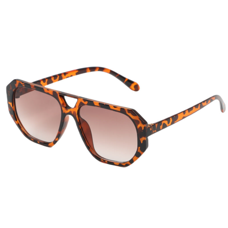 Damen auffällige oversized Sonnenbrille mit einzigartigem Rahmen Karnz