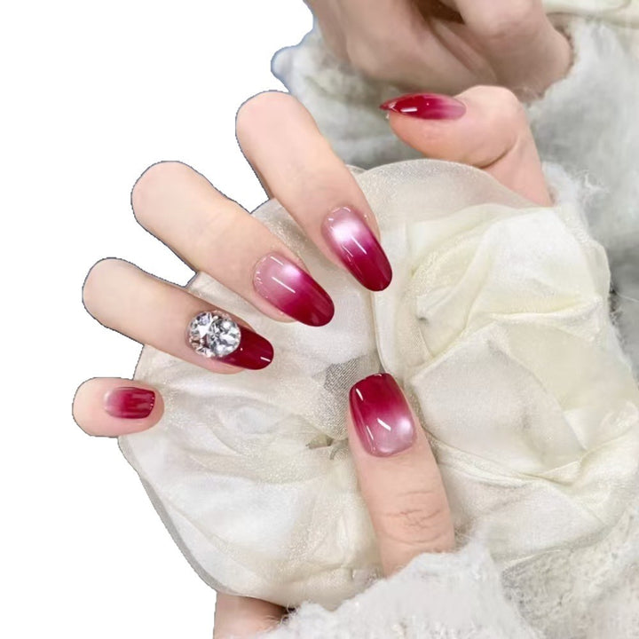 Ombre Stiletto Press-On Nägel Karnz