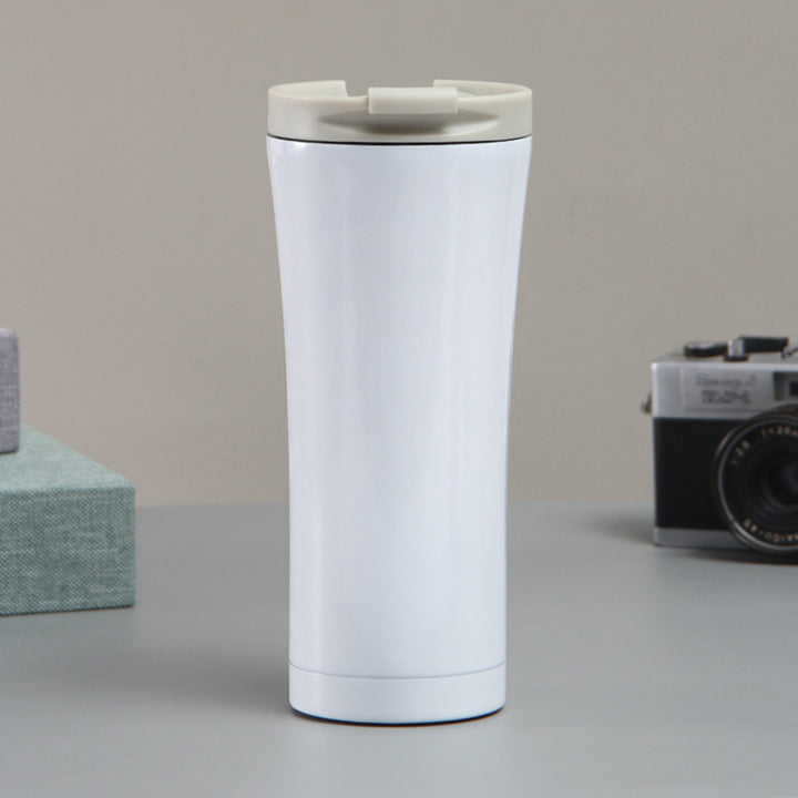 Damen eleganter doppelwandiger Kaffeebecher mit rutschfestem Silikonboden Karnz