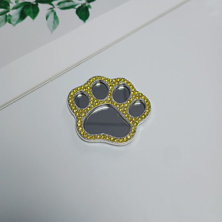 Süßer Pfotenabdruck Spiegel Karnz