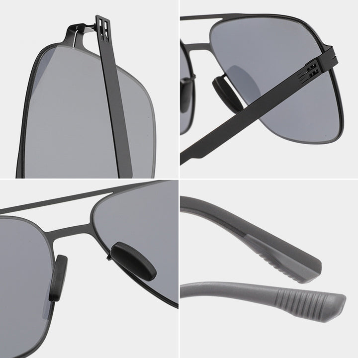Premium Breite Rahmen Sonnenbrille Karnz