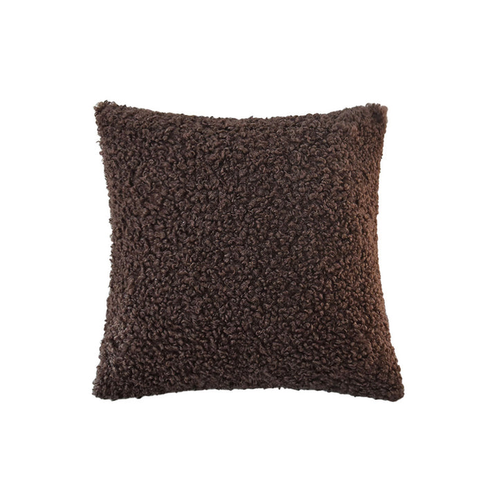 Kuschel-Kissen in Teddy-/Bouclé-Optik mit weicher Füllung Karnz