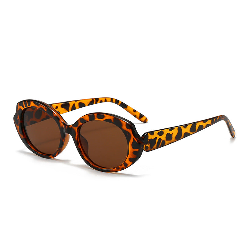 Damen modische runde Designer-Sonnenbrille Karnz