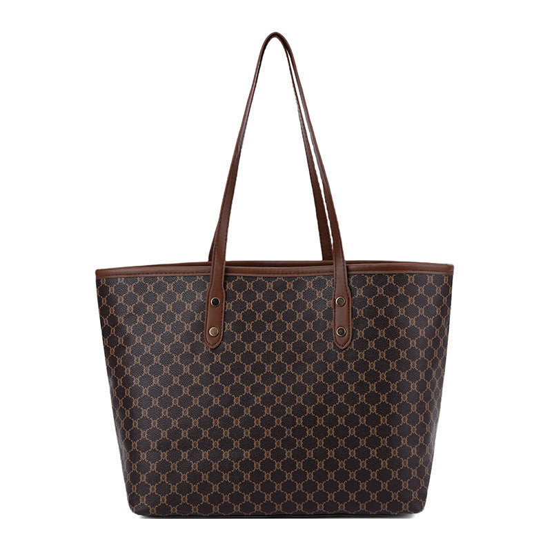 Elegante geometrische Druck-Umhängetasche
