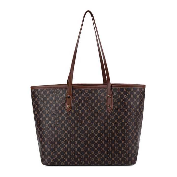 Elegante geometrische Druck-Umhängetasche