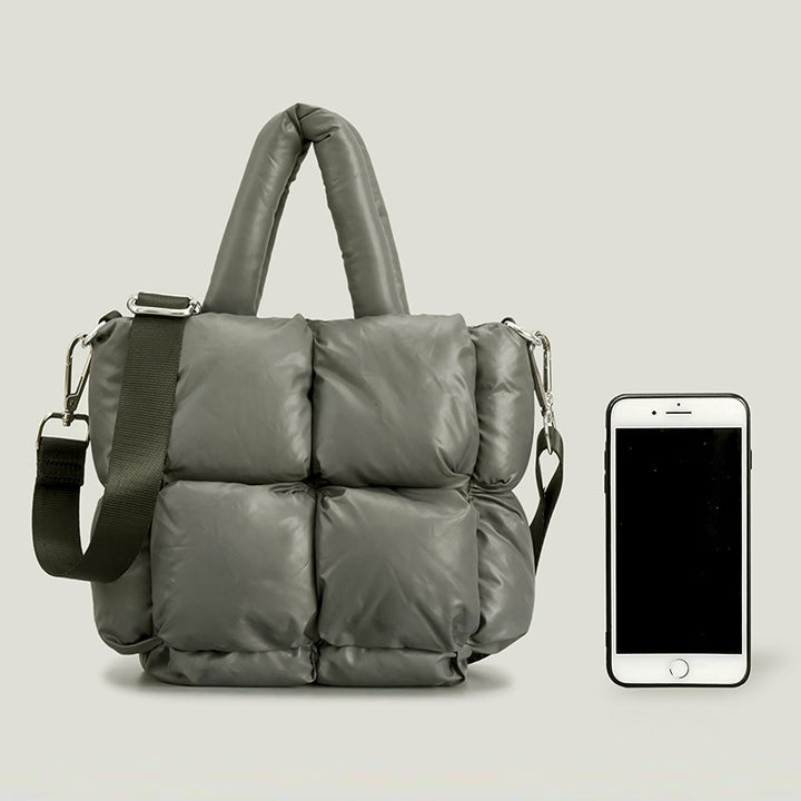 Gepolsterte Stepp-Handtasche